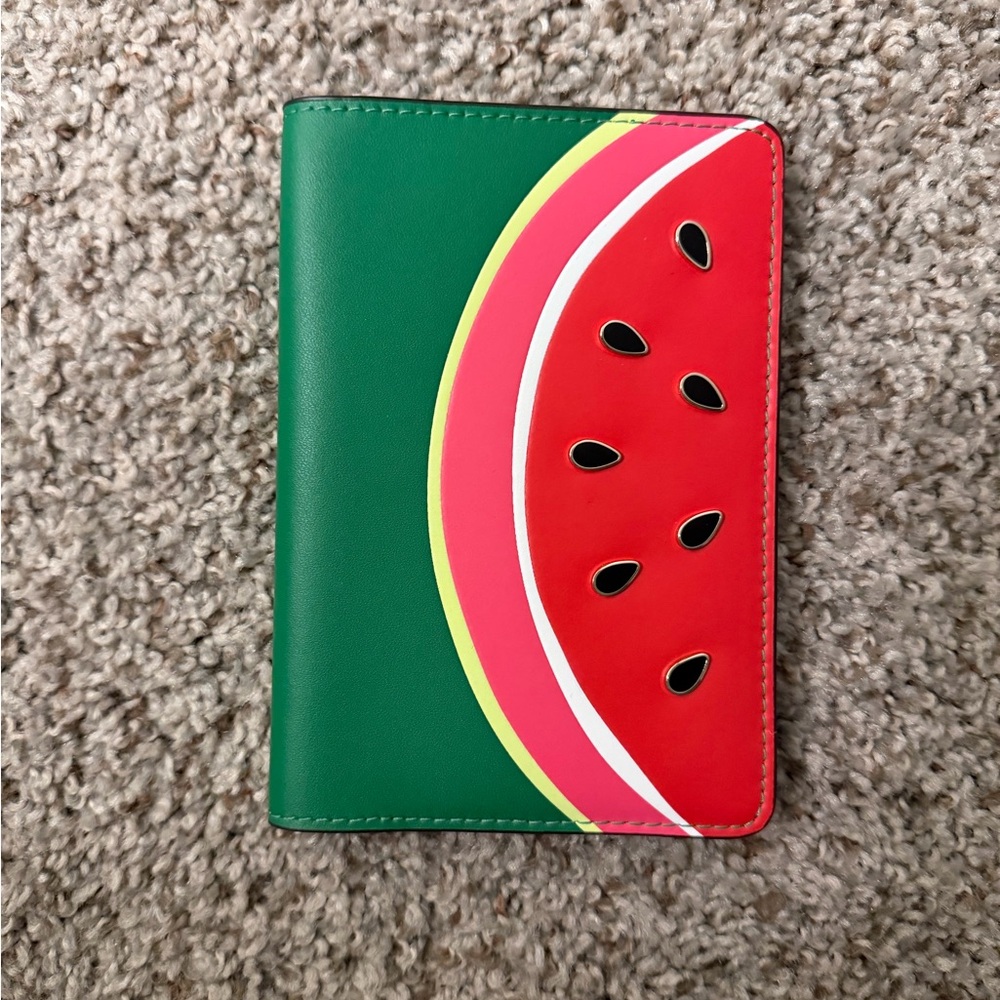 Kate Spade Watermelon Design Passport Holder